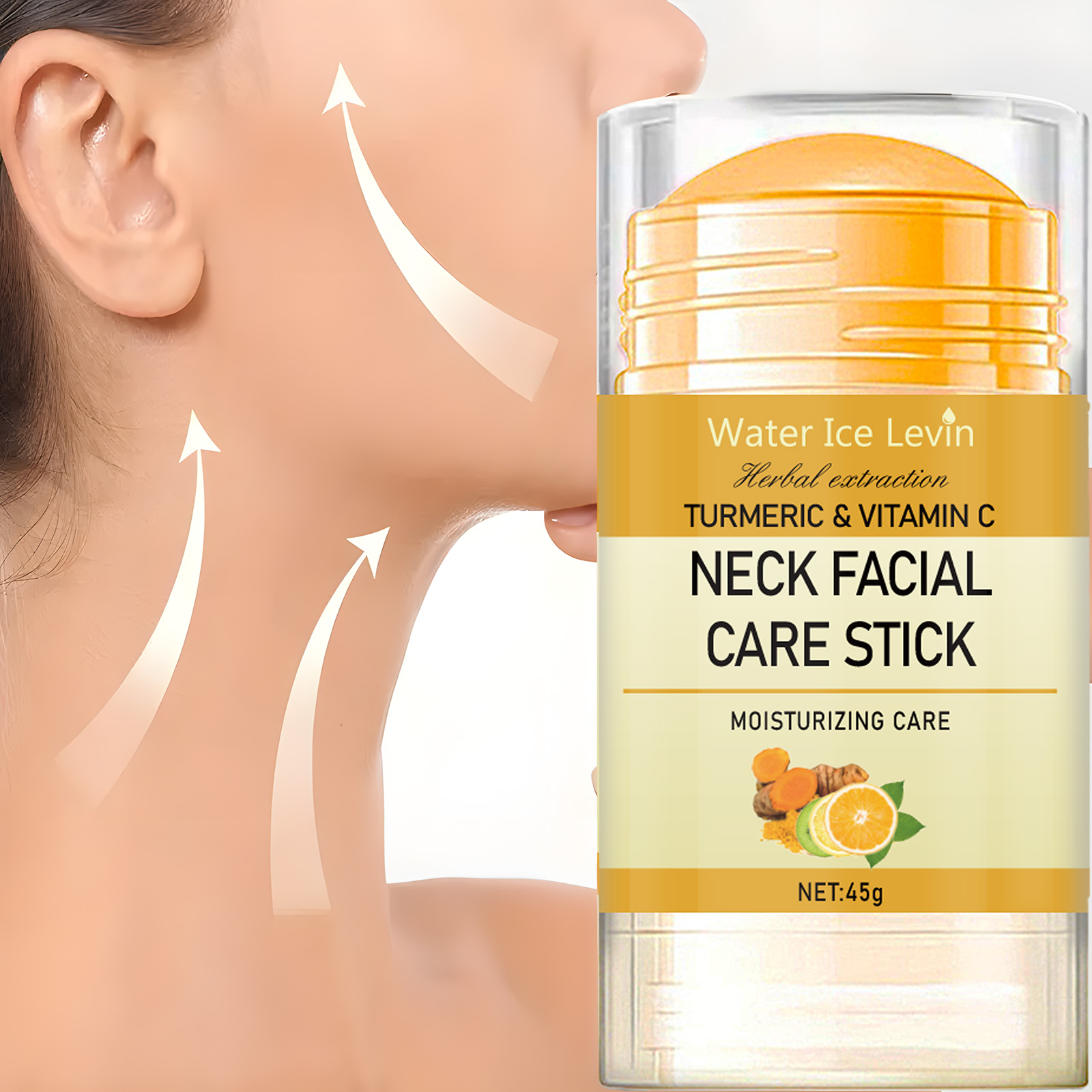 Peptide Neck Cream - Curcuma e vitamina C Collo Cura
