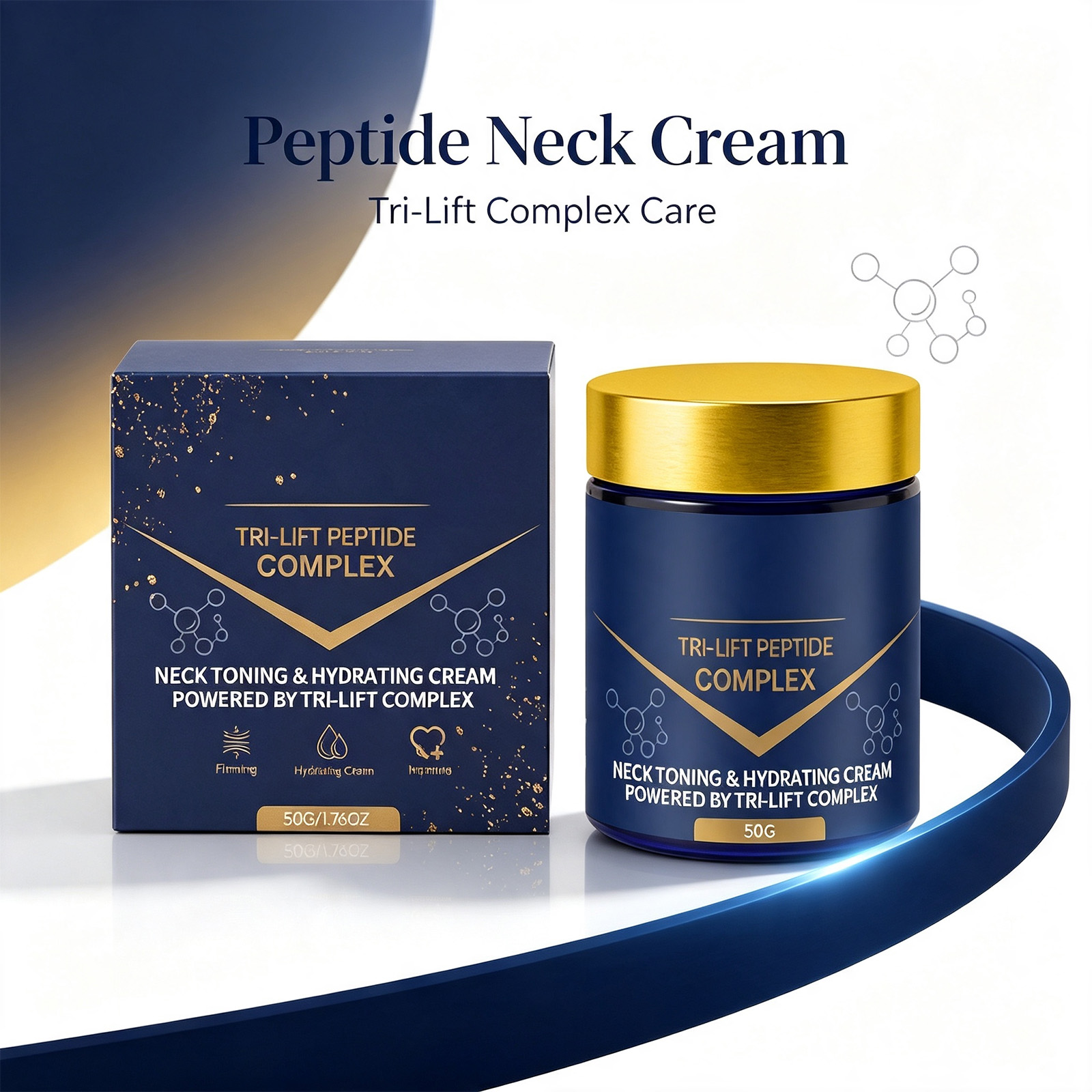 Peptide Neck Cream - Crema Rassodante per il Collo Tri