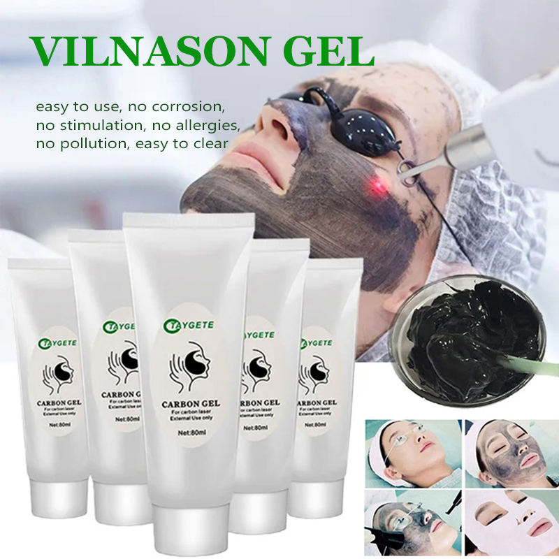 Skincare Whitening - 2/5 pezzi maschera gel nera per