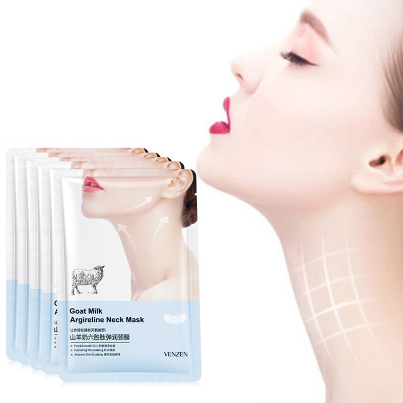Peptide Neck Cream - Latte di capra esapeptide maschera per