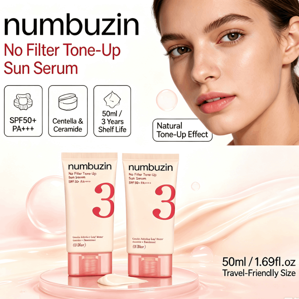 Spf 50 Sunscreen - Numbuzin 3 Sun Serum SPF50+ Centella