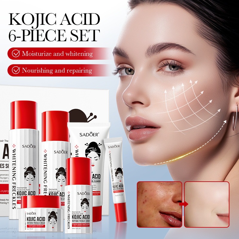 Skincare Whitening - Acido cogico sbiancante Set per la
