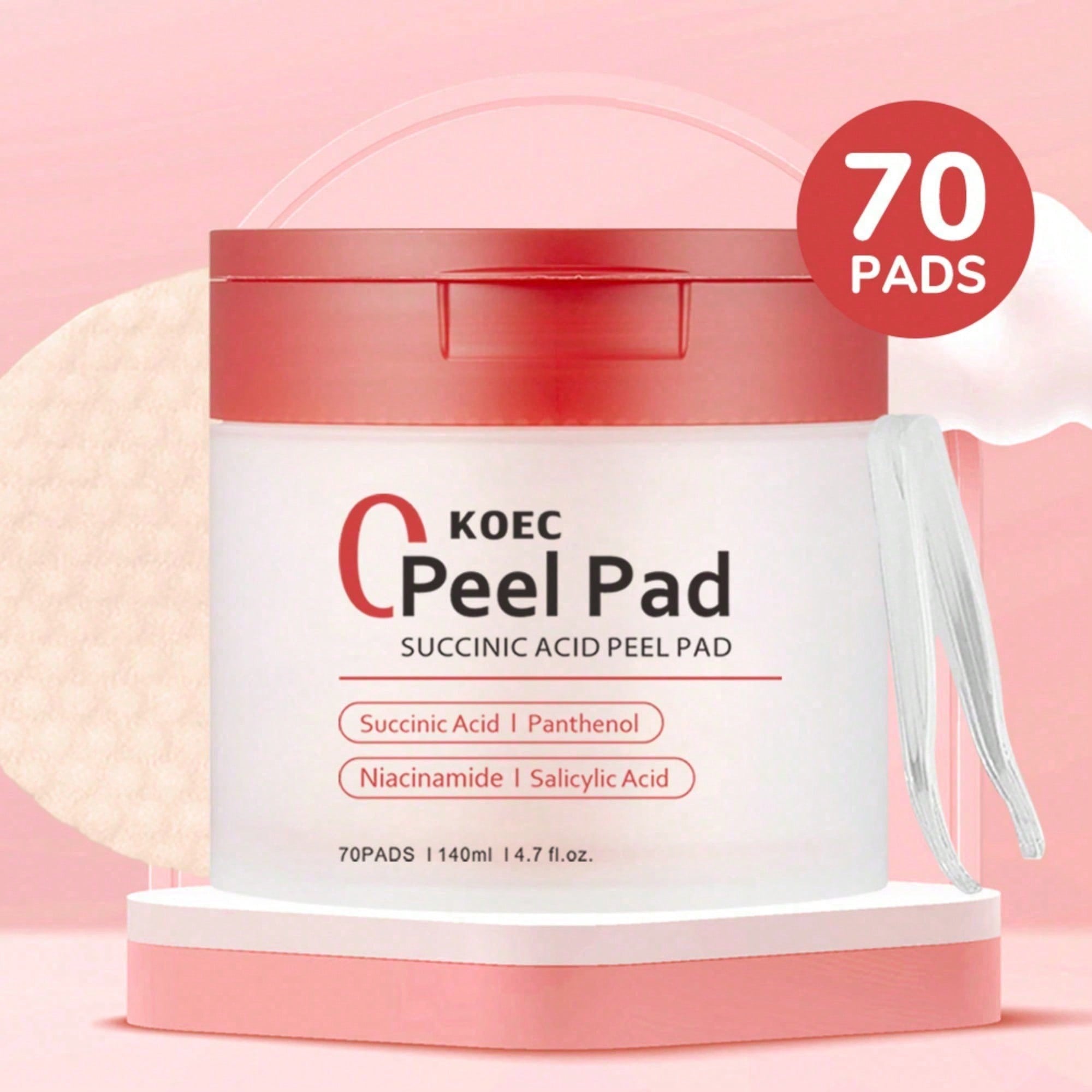 Toner Pads Red Succinic Acid P - Skincare Non Comedogenic recensione e prezzo