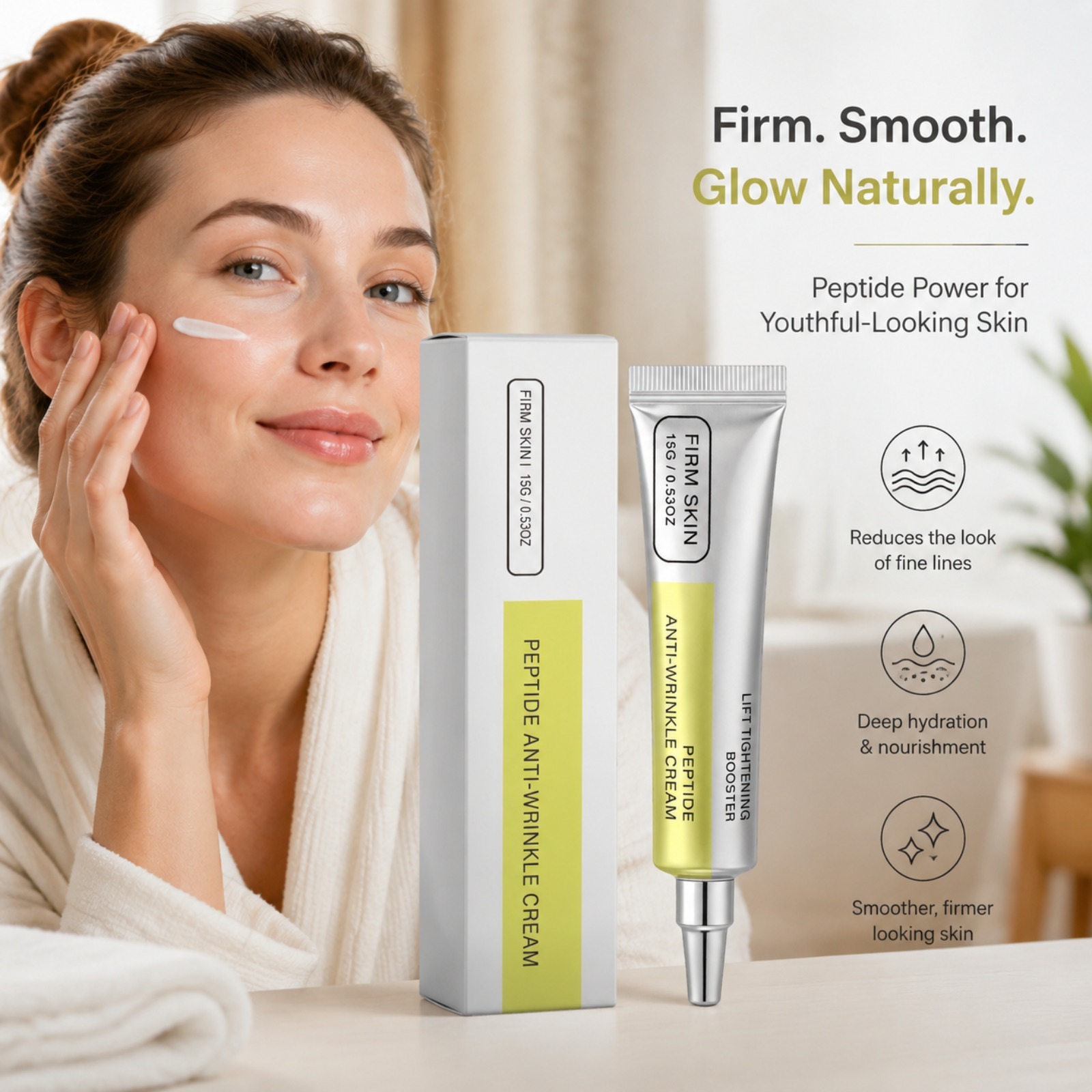 Crema Viso al Peptide e Retino - Eye Cream Peptide recensione e prezzo