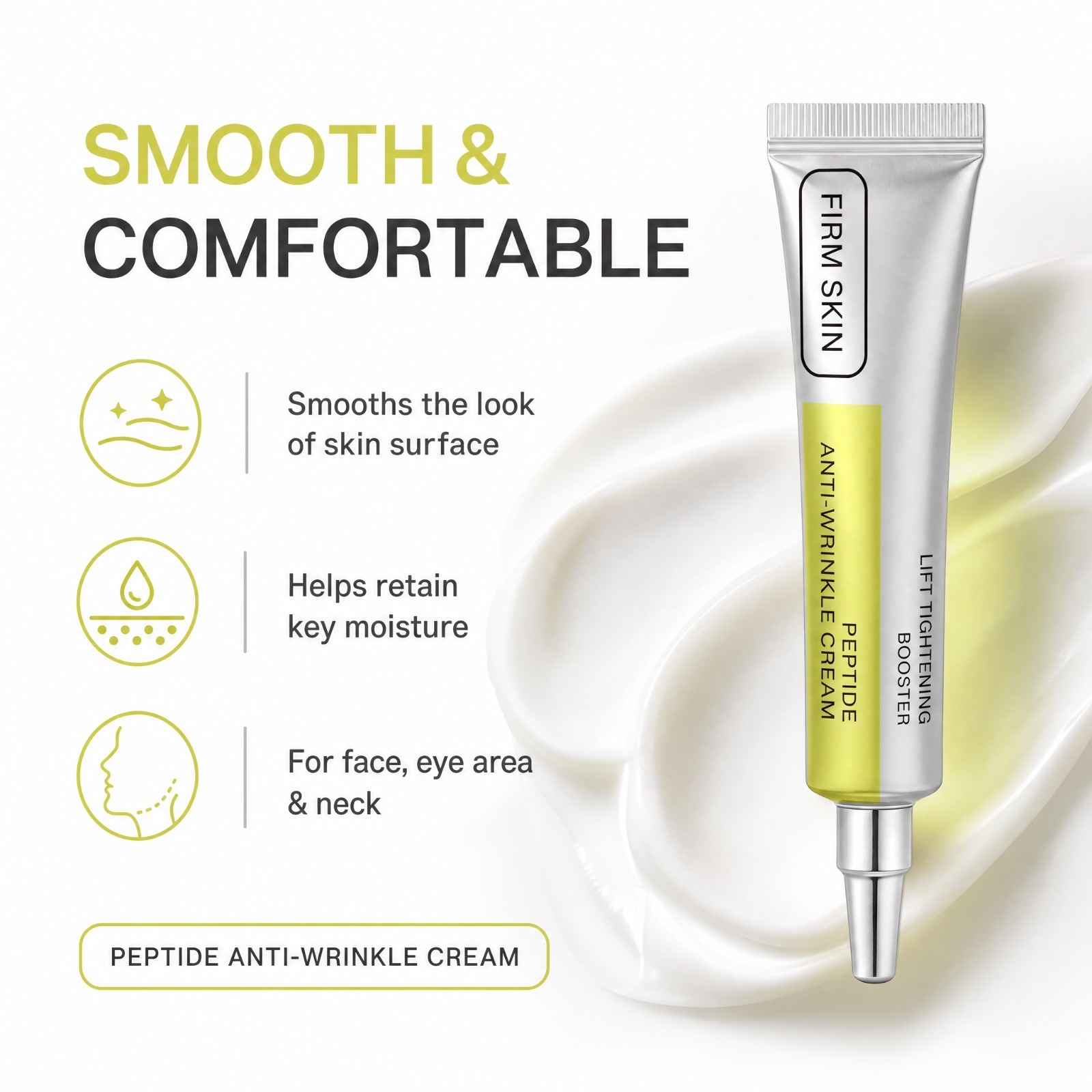 Crema Viso al Peptide e Retino - Eye Cream Peptide recensione e prezzo