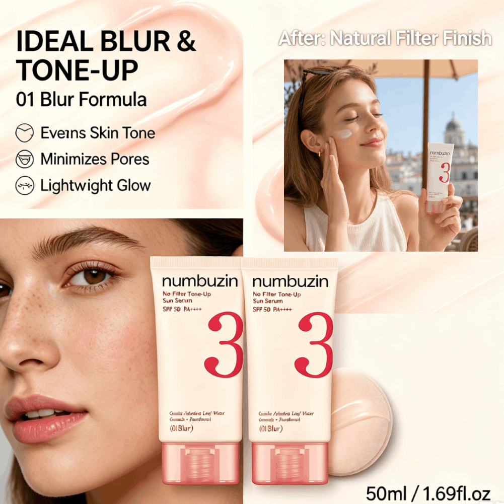 Numbuzin 3 Sun Serum SPF50+ Ce - Spf 50 Sunscreen recensione e prezzo