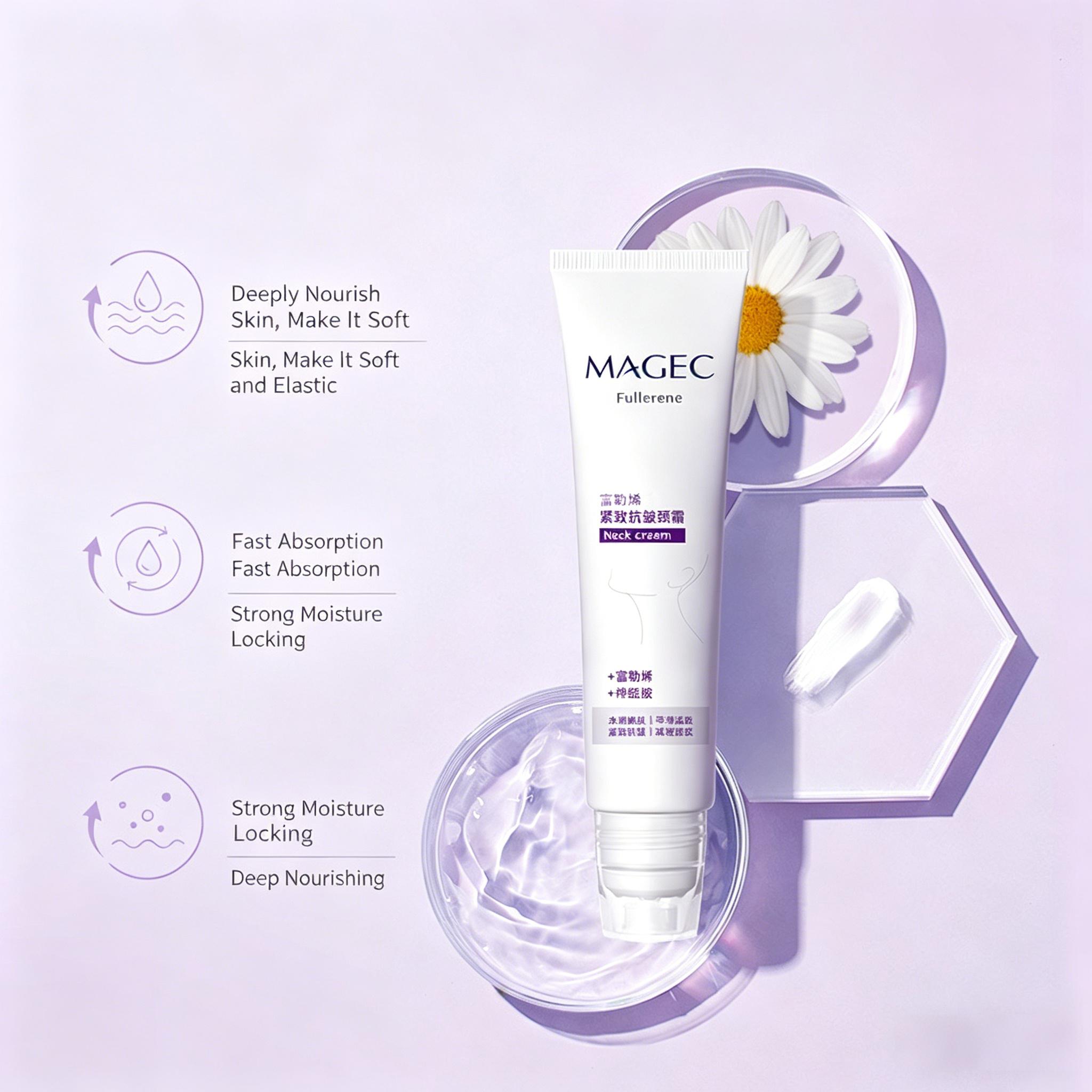 MAGEC Crema Collo Doppio Rullo - Peptide Neck Cream recensione e prezzo